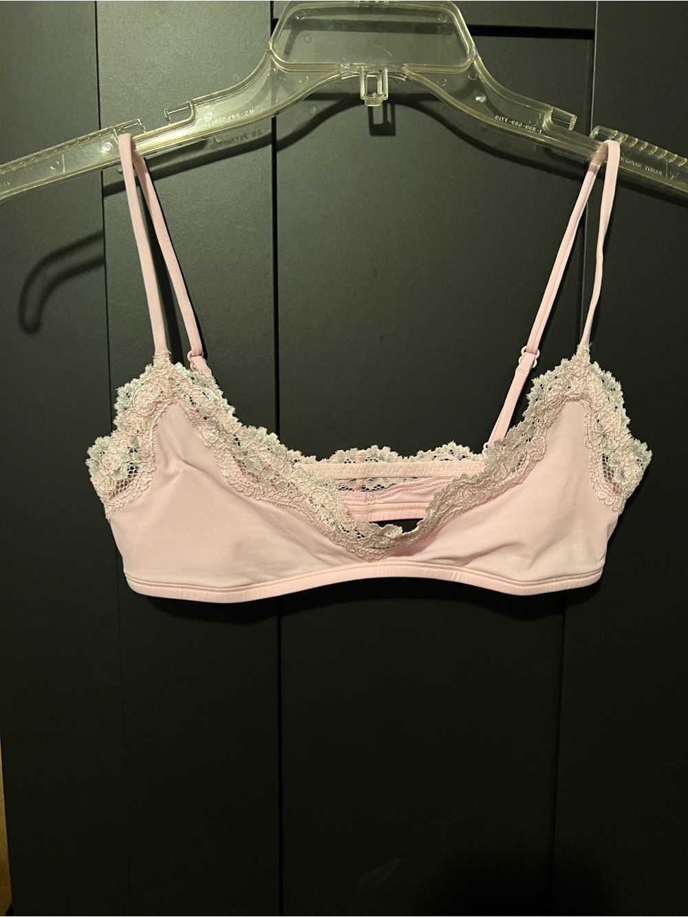 SKIMS Fits Everybody Lace Scoop Bralette Women's large
